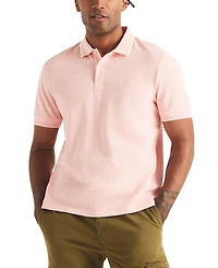 Nautica Men's Short-Sleeve Jacquard Polo Shirt