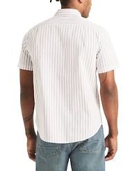 Nautica Men's Short-Sleeve Stripe Shirt