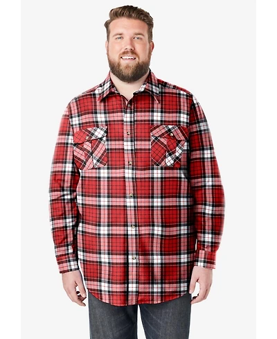 KingSize Big & Tall Signature Plaid Flannel Shirt