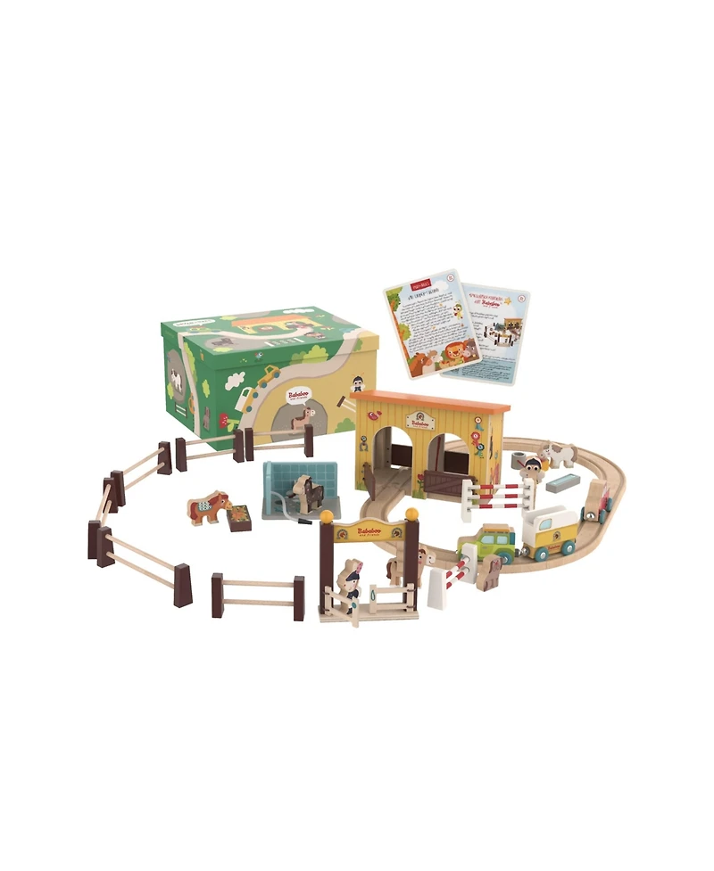 Bababoo and friends Horse Stable Play World