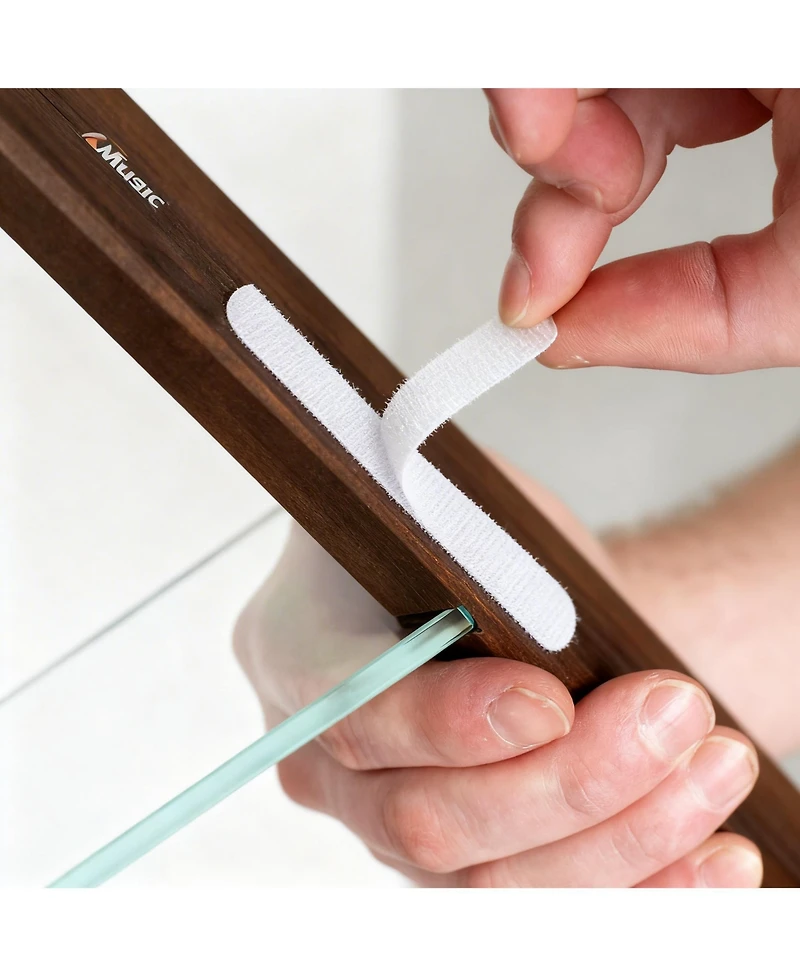 Yigii 3 Tiered Window Sill Plant Shelf Wood Glass Renter Friendly No Drill Indoor Stand