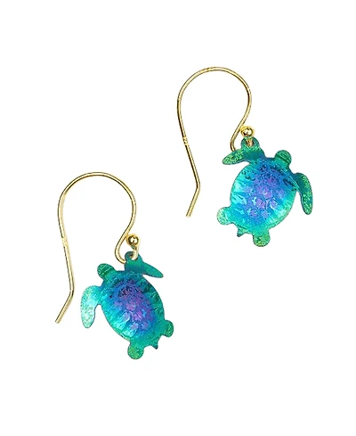 Uncommon Goods Holly Yashi Iridescent Sea Turtle Jewelry
