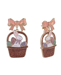 Hallmark Easter Basket and Bunny Earrings