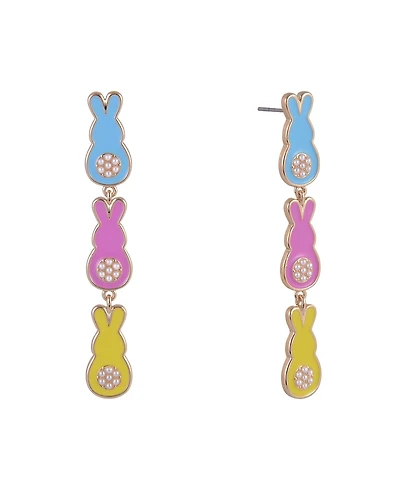 Hallmark Linear Easter Bunny Earrings