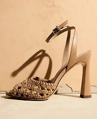 Michael Kors Women's Rosie Peep Toe High Sandals