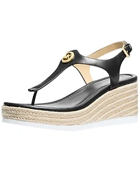 Michael Kors Women's Val Thong Wedge Sandals