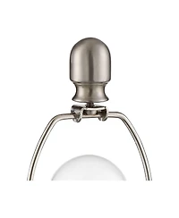 360 Lighting Alana 22 3/4" High Small Modern Coastal Accent Table Lamps Set of 2 Led Night Light Glass Living Room Bedroom