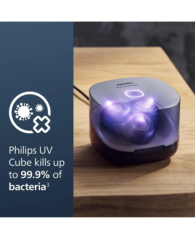 Philips Norelco Shaver 7900 with Uv Sanitizing Cube
