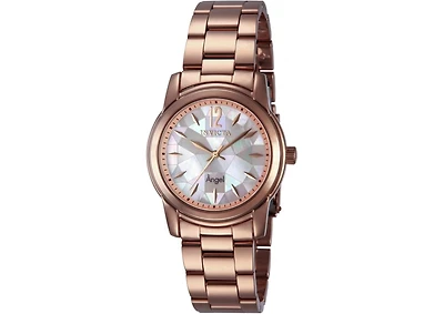 Invicta Women's 12625 Angel Quartz Mother of Pearl Dial Watch