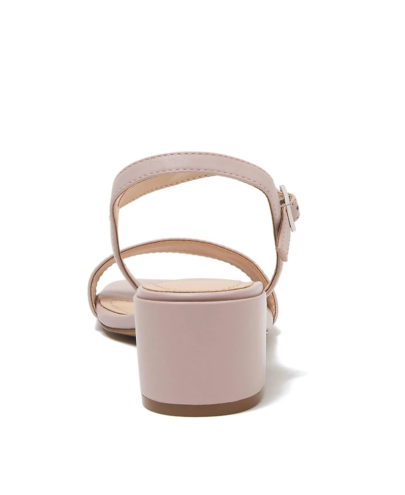 Lands' End Women's Essential Leather Block Heels