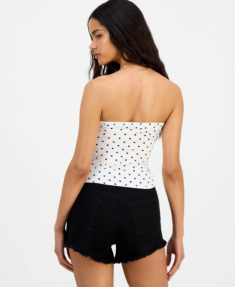 Just Polly Juniors' Polka-Dot Tube Top