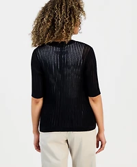Style & Co Petite Summer Cotton Cardigan, Exclusively at Macy's