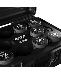 Dzofilm Vespid Prime Cinema 7-Lens Kit V2 with 25mm, 35mm, 50mm, 75mm, 100mm, 125mm T2.1, 16mm T2.8 Lens for Pl & Ef Mount