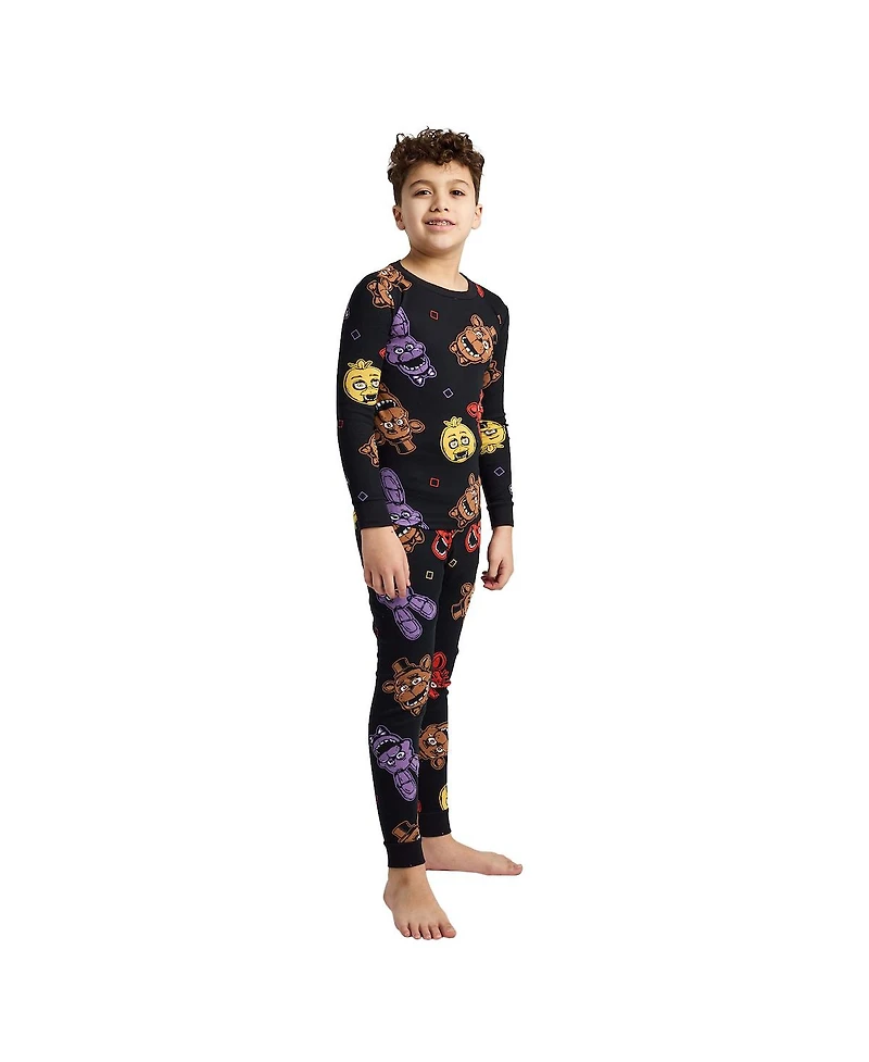 Five Nights At Freddy'S Big Boys I Survived Freddy Face 4-Pack Pajama Set-14