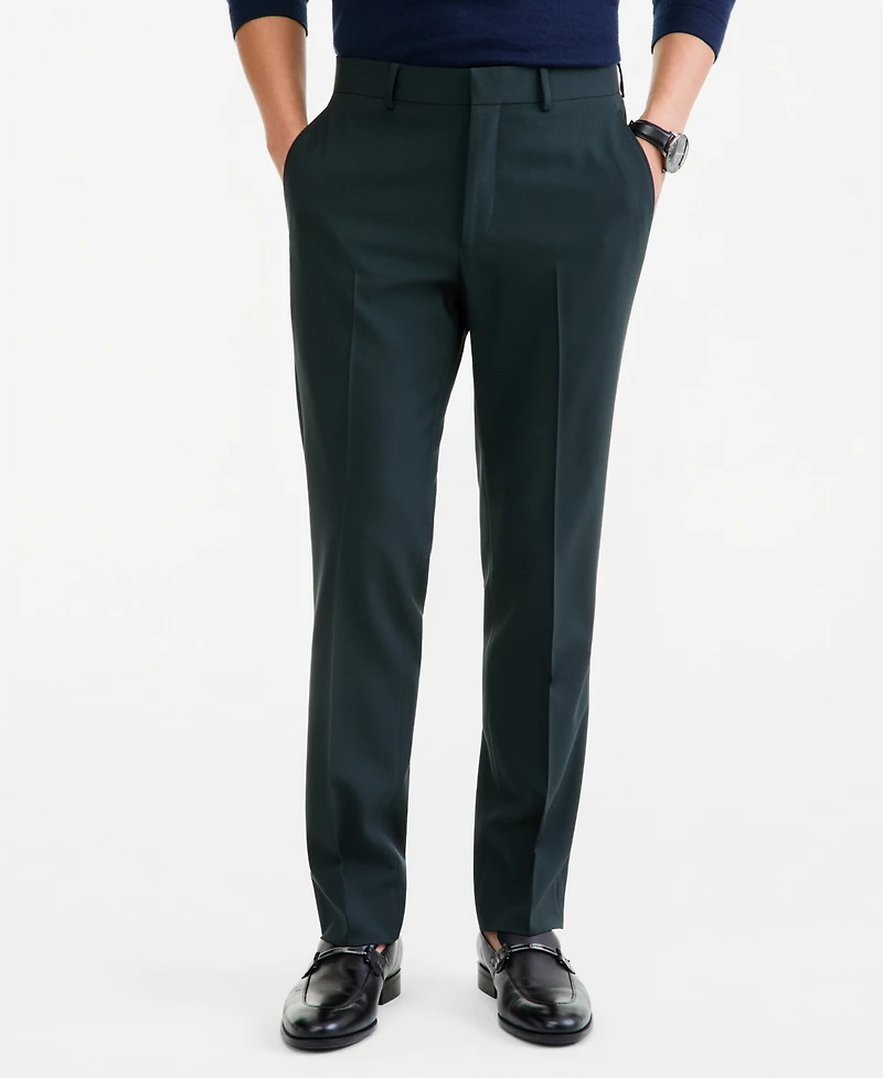 Kenneth Cole Reaction Men's Slim-Fit Techni-Cole Pants