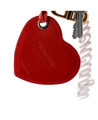 Pre-Owned Balenciaga Paloma Charm and Keychain Metal with Leather and Plastic
