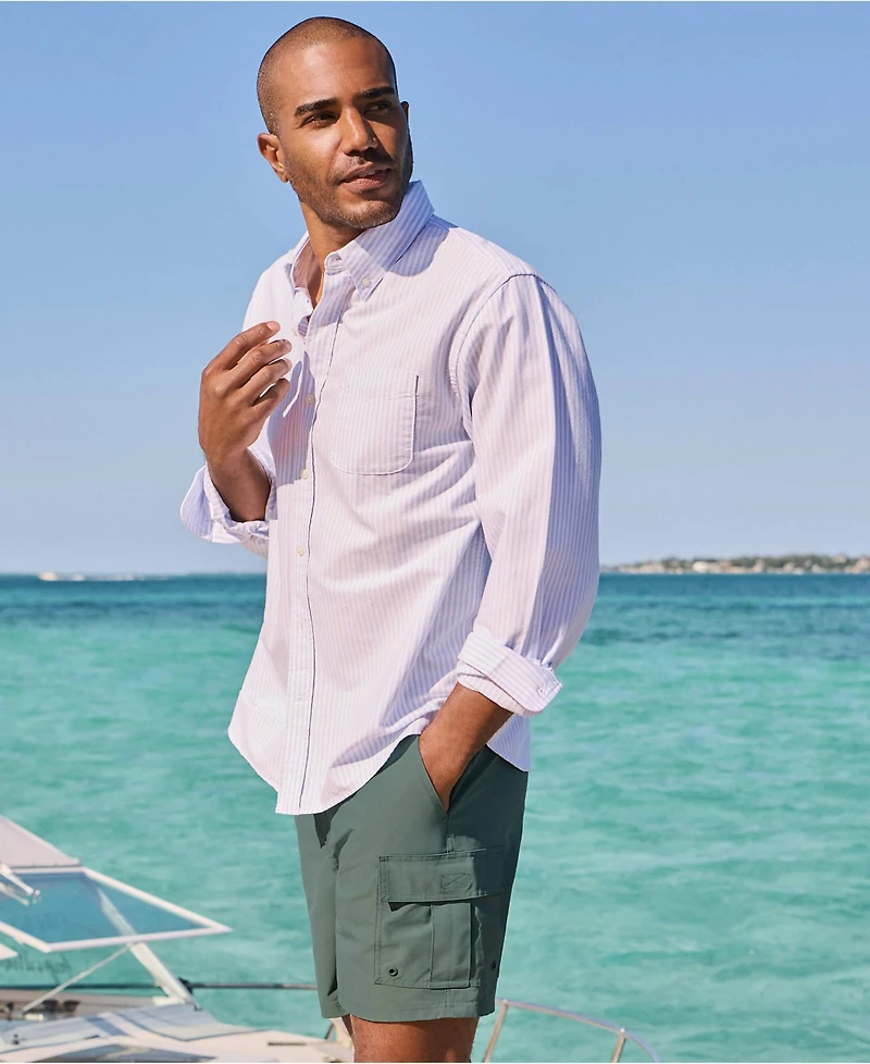 Lands' End Men's 7" Quick Dry Cargo Swim Short