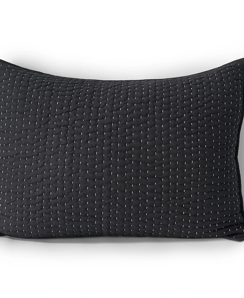 Lands' End Seed Stitch Quilted Pillow Sham