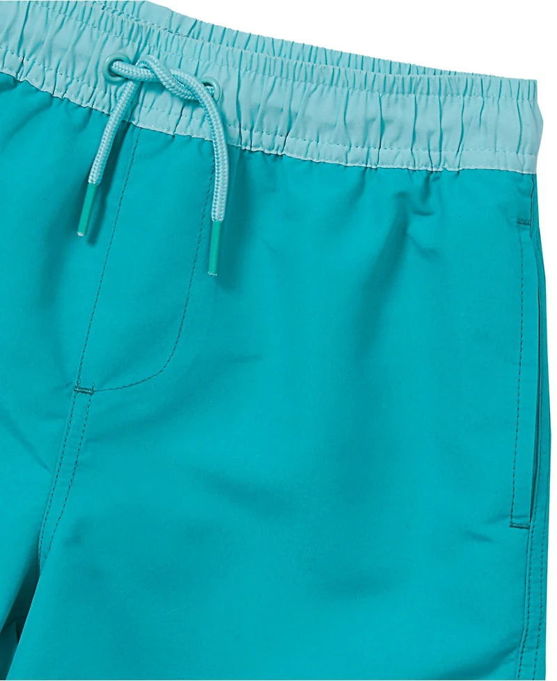 Lands' End Boys Chlorine Resistant 5in Swim Trunks with Mesh Liner