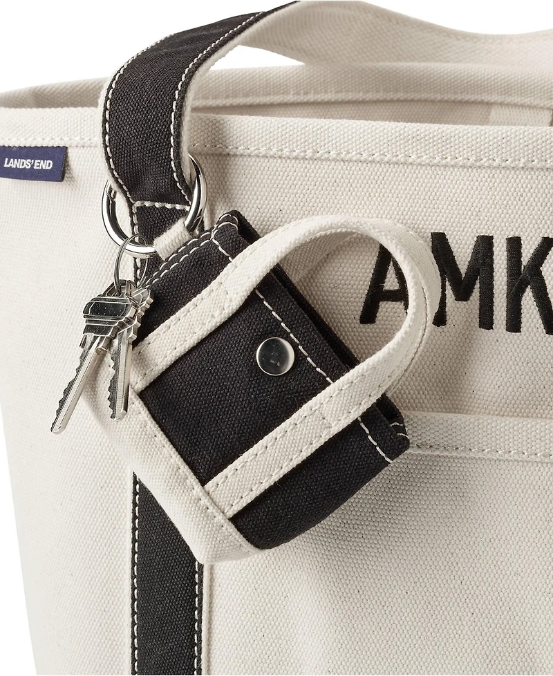 Lands' End Micro Canvas Tote Charm
