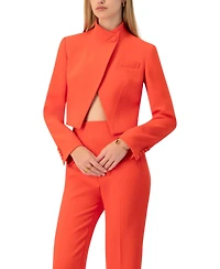 Ivonne Women's Short Crossed Blazer