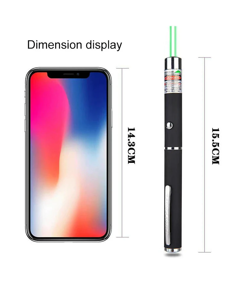 Zeus and Ruta 3 Pack Laser Pointer Pen For Cats With Green Blue Red Light Visible Beam Interactive Pet Toy Gift
