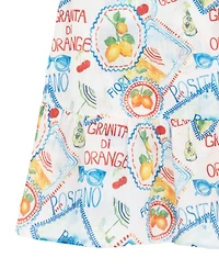 Rare Editions Girls' 7-16 Postcard Sleeveless Dress