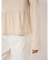 Hush Women's Sana Peplum Jersey Top