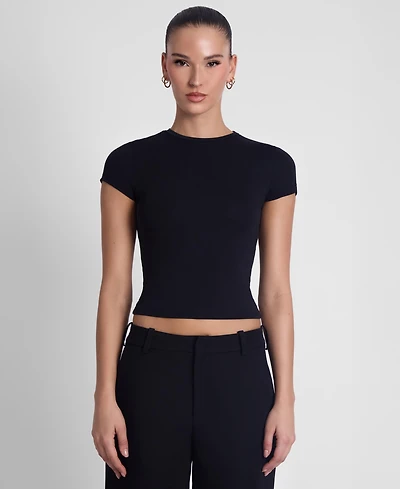 Leau Women's Everyday Jersey Short Sleeve Top