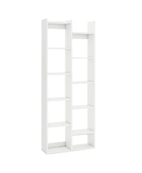 Gouun 11-Tier Modern Book Organizer Bookcase with Safety Kits