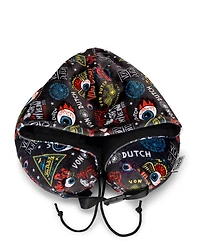 Von Dutch Jax Hooded Memory Foam 11" Travel Neck Pillow