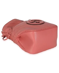 Pre-Owned Gucci Pink Calfskin Blondie Bucket Bag