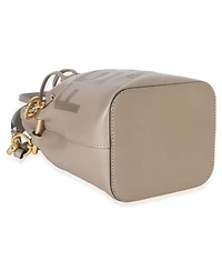 Pre-Owned Fendi Tortora Vitello Cruise F is Fendi Mini Mon Tresor Bucket Bag