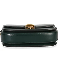 Pre-Owned Gucci Dark Green Calfskin Mini Sylvie 1969 Bag