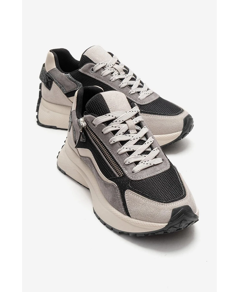 Prologue Shoes Women's Rocca Zip Sneaker