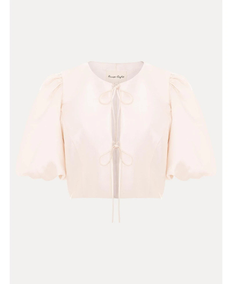 Phase Eight Women's Paulina Cropped Puff-Sleeve Jacket