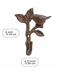 Yigii Rustic Cast Iron Wall Hook for Coats and Hats