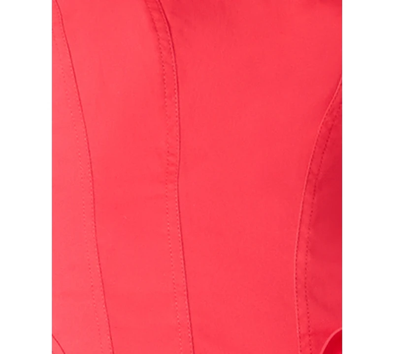 Steve Madden Juniors' Square Neck Tiered Mini Cotton Dress