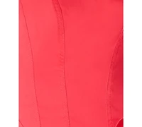 Steve Madden Juniors' Square Neck Tiered Mini Cotton Dress