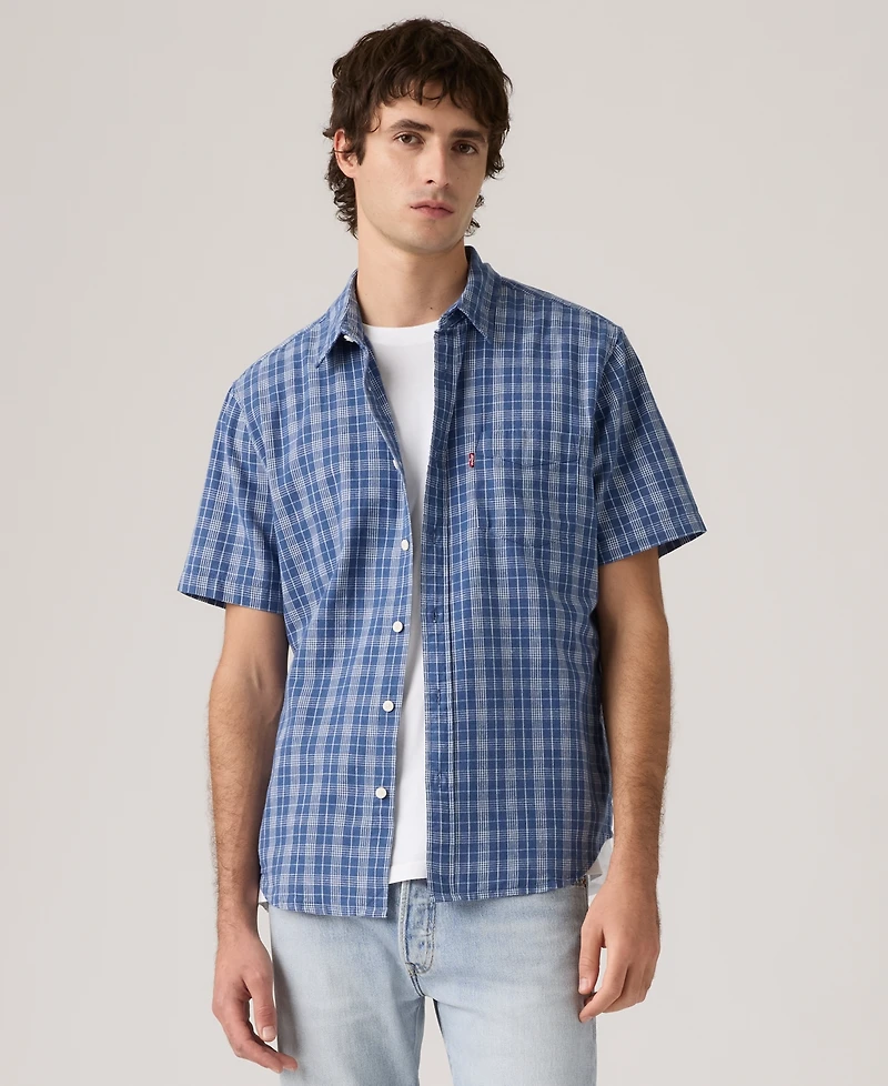 Levi's Men's Classic 1 Pocket Short Sleeve Regular Fit Shirt