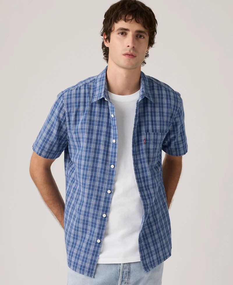 Levi's Men's Classic 1 Pocket Short Sleeve Regular Fit Shirt