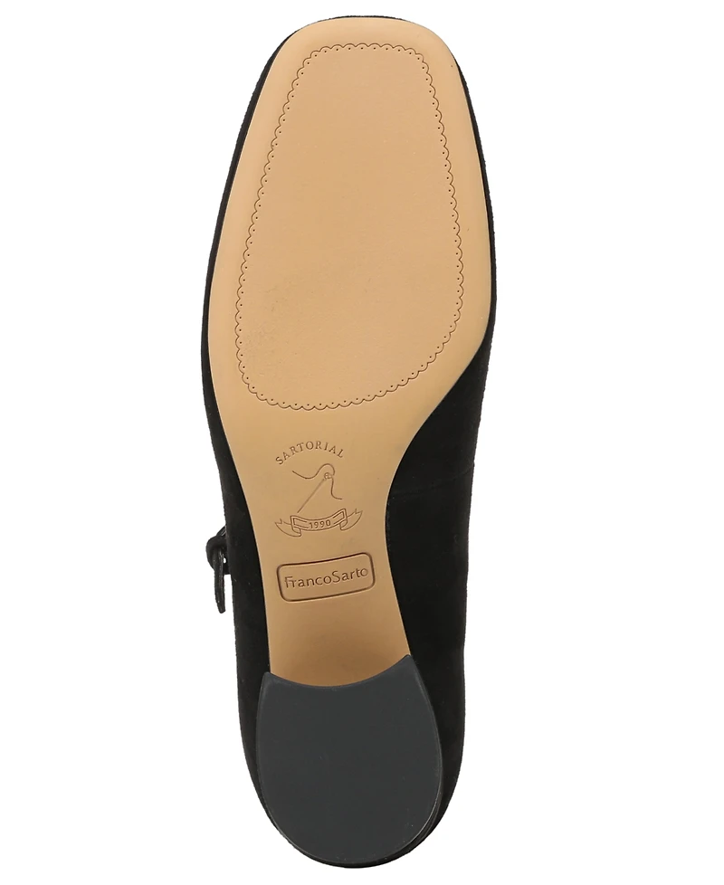 Franco Sarto Women's Davi Square Toe Mary Jane Pumps