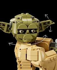 Lego Star Wars: Attack of the Clones Yoda Bust 75438 Building Set, 399 Pieces
