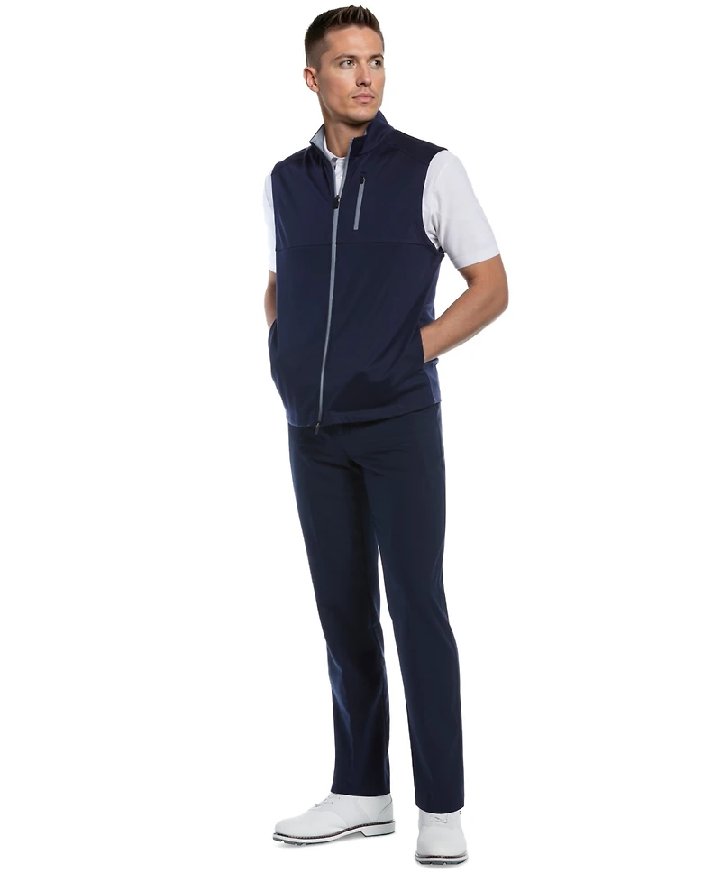 Pga Tour Men's Lightweight Water Repellant Golf Vest