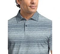 Pga Tour Men's Jaspe Stripe Golf Polo Shirt