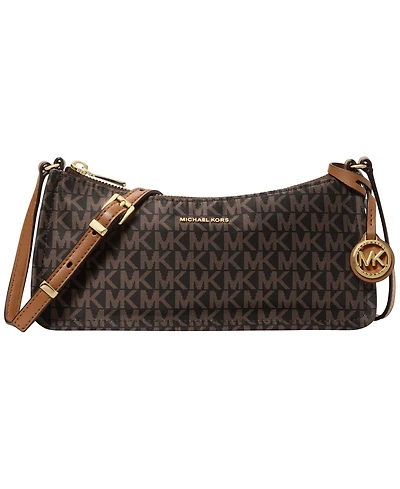 Michael Michael Kors Signature Zadie Small East West Crossbody Handbag