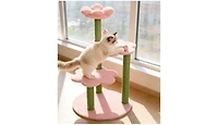 Zeus & Ruta Multi Level Cat Tree with Cozy Perch Scratching Posts Kittens/Cats Playrest