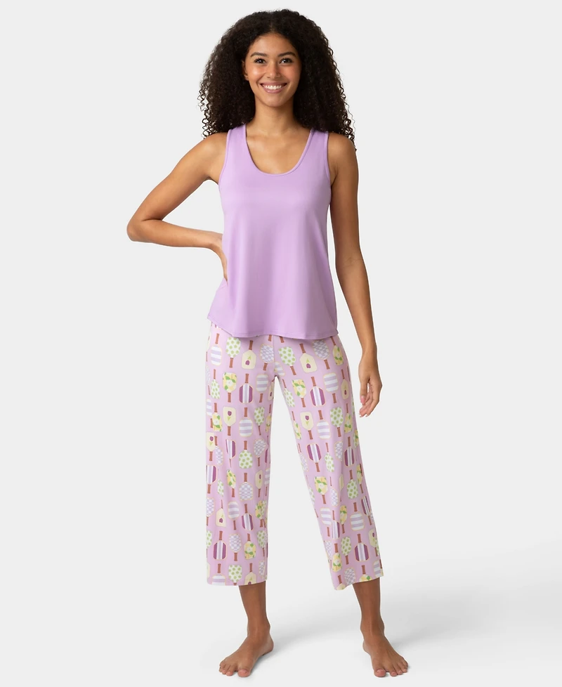 Hue Women's Mama Jama 3 Piece Pj Set