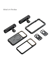 SmallRig Dual Handheld Mobile Video Cage Kit for iPhone 17 Pro