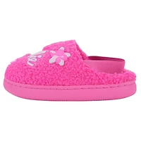 Barbie Toddler Faux Fur Slip-On Slippers